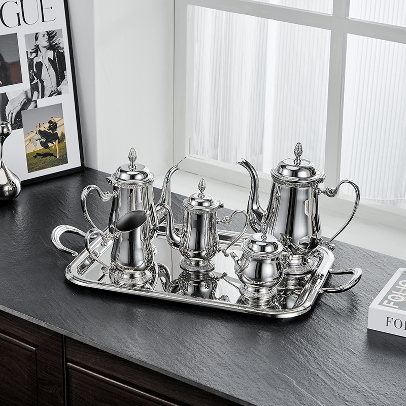 Coffee Tea English - Nordic Stainless Steel Afternoon Tea Coffee