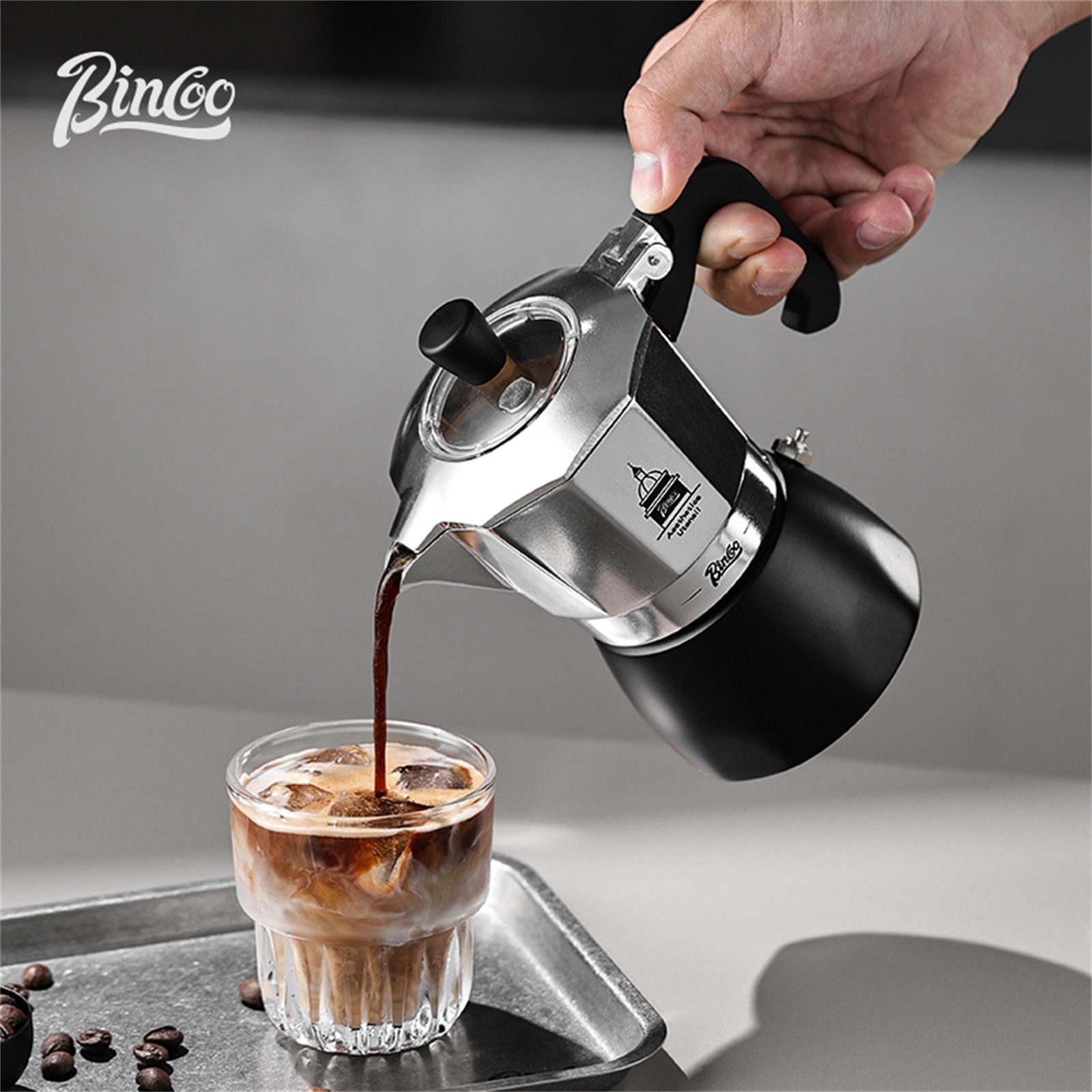Moka Pot Stove - BINCOO Double Valve Moka Pot，Espresso Extraction