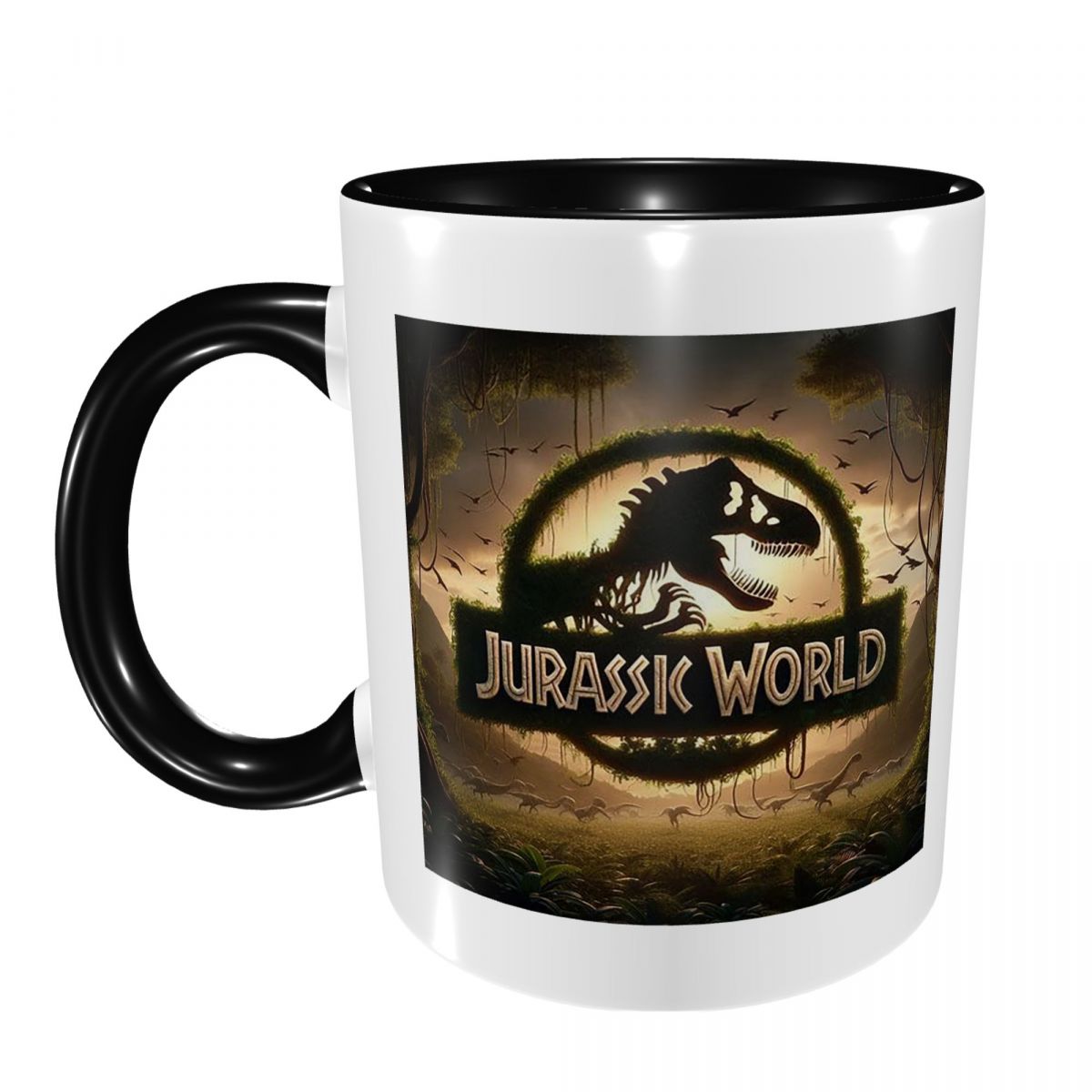 Coffee Tea World - Jurassic World Mug Funny Ceramic Coffee