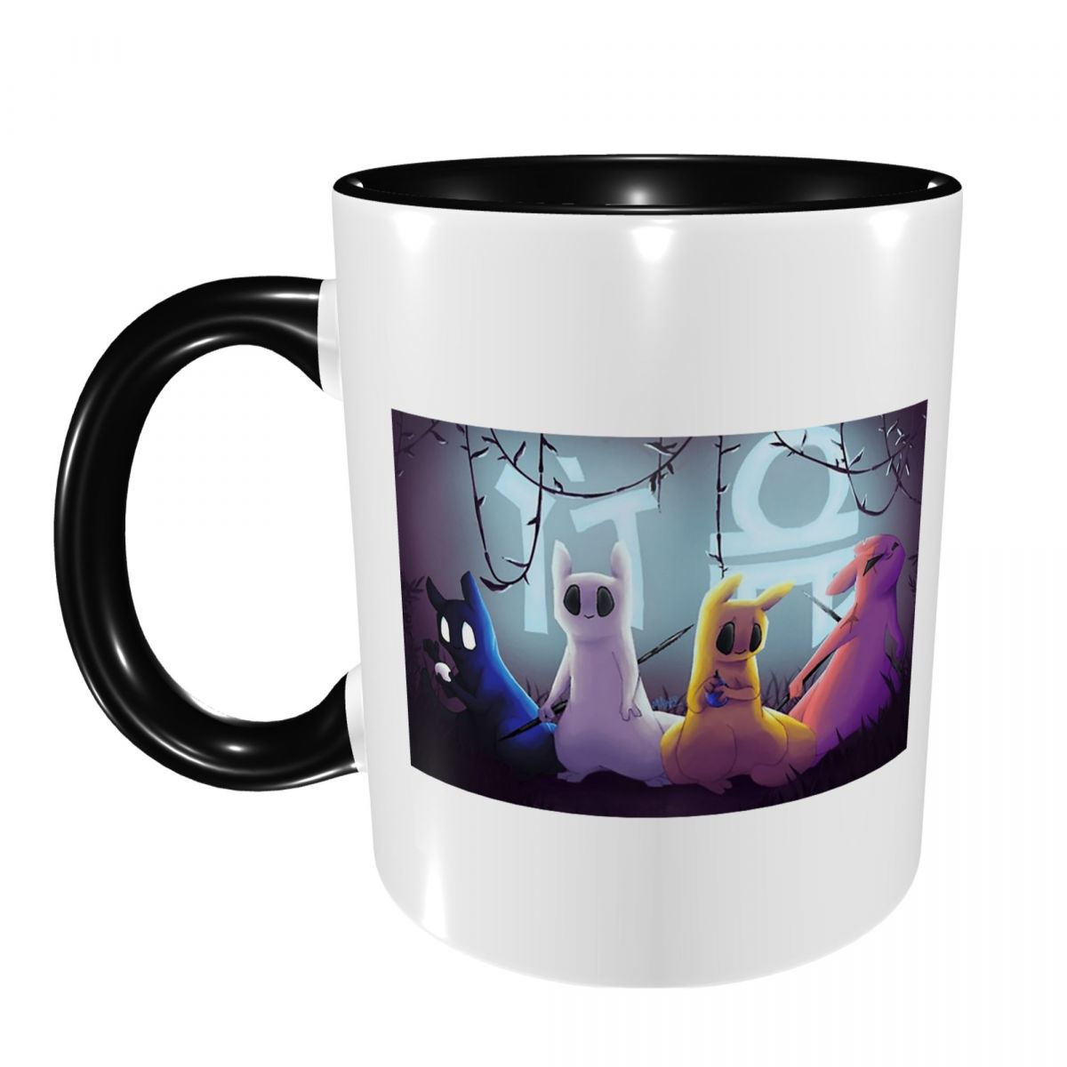 Coffee Tea World - Slugcat Rain World Game Mug Funny