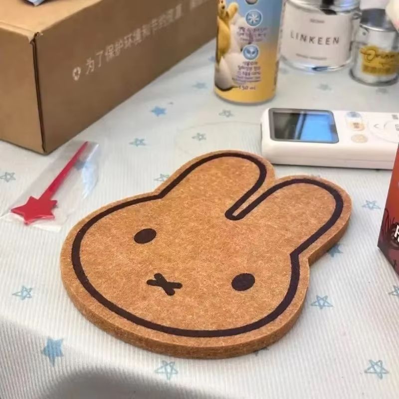 2pcs Miffy Rabbit Coasters Set - đánh giá và giá Coffee Tea Photos