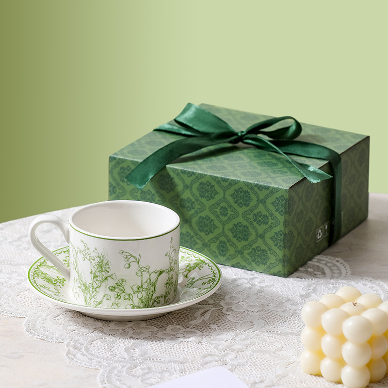Lily of the Valley Coffee Cup  - đánh giá và giá Coffee Tea English