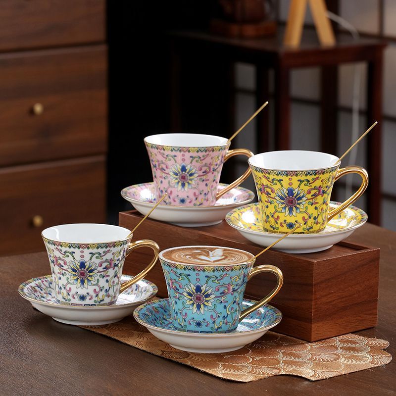 180ml European-style Ceramic C - đánh giá và giá Coffee Tea English
