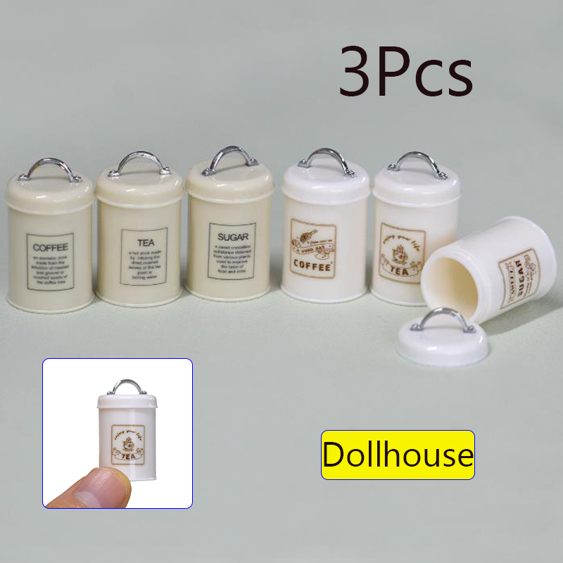 3Pcs Miniature Dollhouse Mini  - đánh giá và giá Coffee Tea