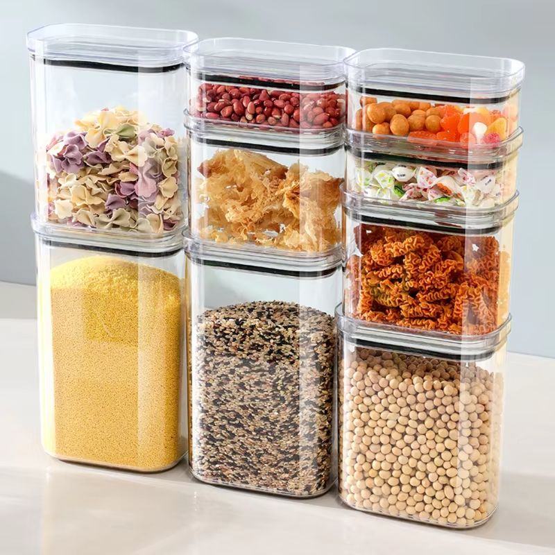 Sealed Jar Kitchen Cabinet Org - đánh giá và giá Coffee Tea Sugar Canister Set