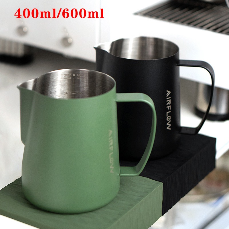 400ml/600ml Stainless Steel Co - đánh giá và giá Barista Milk Jug