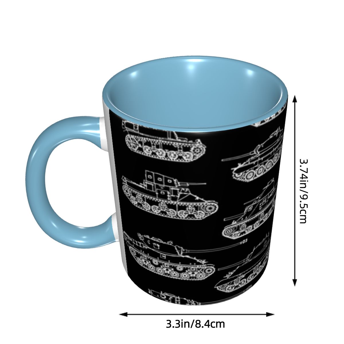 US Tanks Of World War II Mug F - đánh giá và giá Coffee Tea World