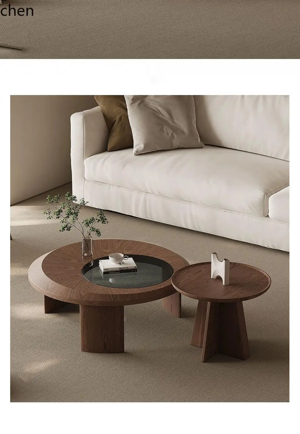 b11-7.2 Walnut Tea Table Combi - đánh giá và giá Tea & Coffee Kent