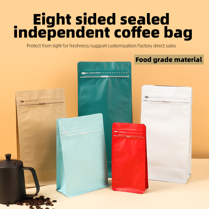 Aluminum Foil Stand-up Pouches - đánh giá và giá Coffee Tea