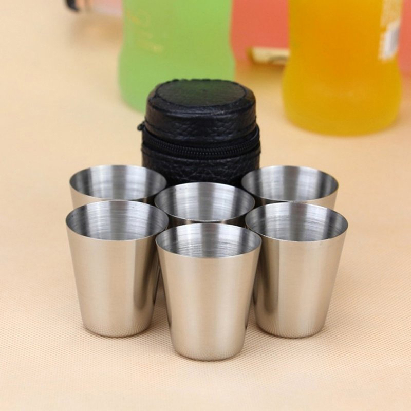 4/6Pcs Stainless Steel Cups Mi - đánh giá và giá Coffee Tea Sugar Canister Set
