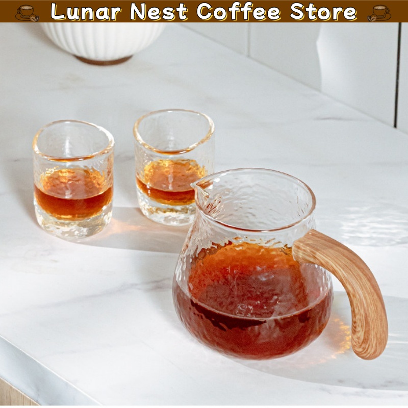 New Timemore Japanese Hammered - đánh giá và giá Coffee Tea Decanter