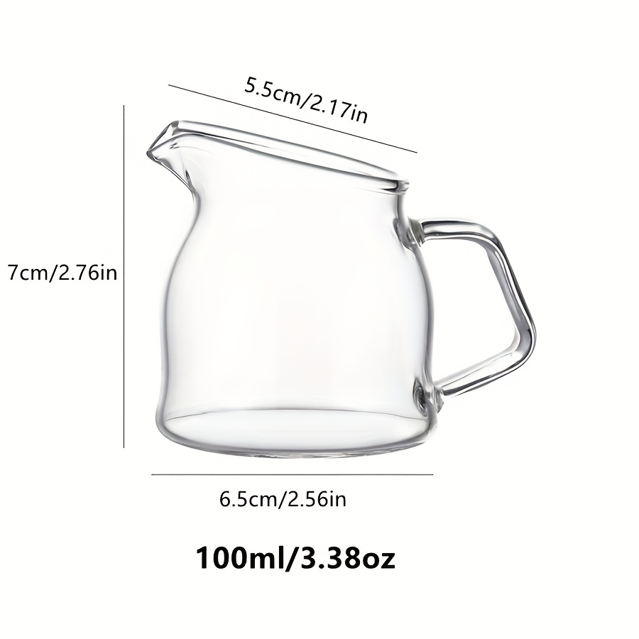 2pcs Mini Glass Espresso Cup C - đánh giá và giá Barista Milk Jug