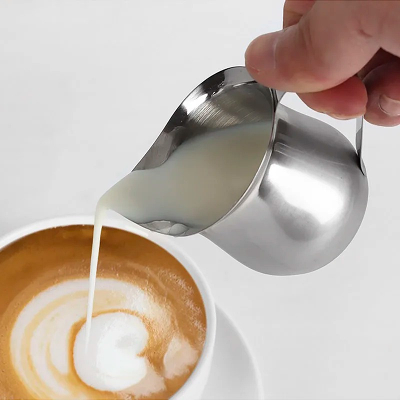 Coffee Milk Frothing Pitcher C - đánh giá và giá Barista Milk Jug