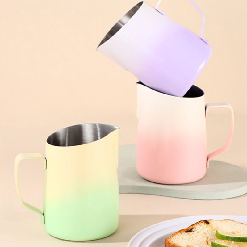 Milk Frother Jug Stainless Ste - đánh giá và giá Barista Milk Jug