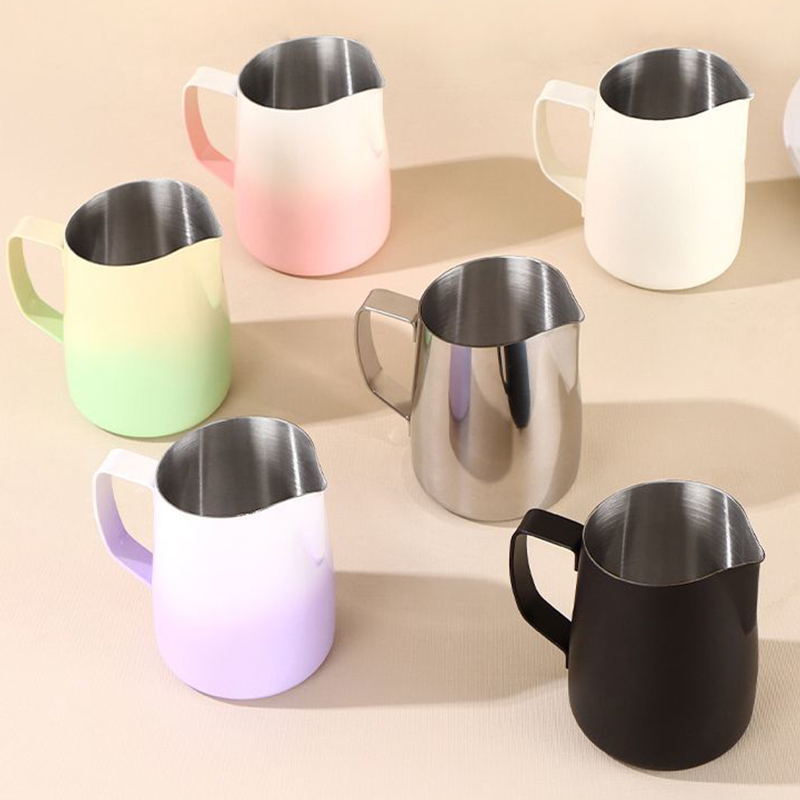 Milk Frother Jug Stainless Ste - đánh giá và giá Barista Milk Jug