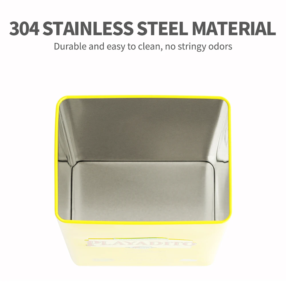 500g Kitchen Organizer with Li - đánh giá và giá Coffee Tea Sugar Canister Set