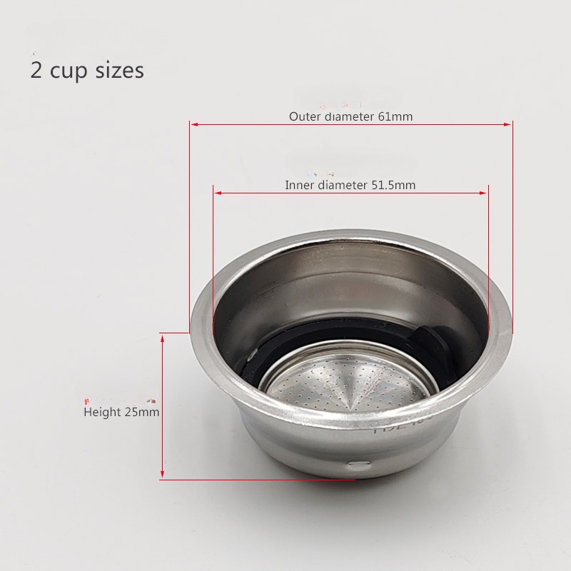 51mm Pressurized Porous Filter - đánh giá và giá Coffee And Tea Filter