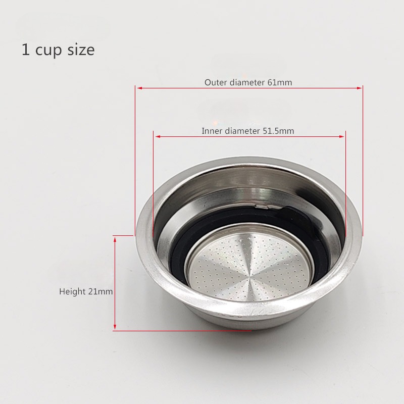 51mm Pressurized Porous Filter - đánh giá và giá Coffee And Tea Filter
