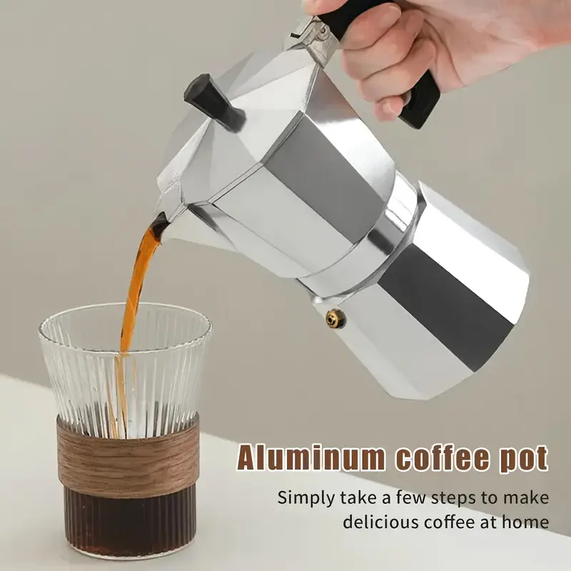 Classic Aluminum Moka Pot 50-3 - đánh giá và giá Moka Pot Stove