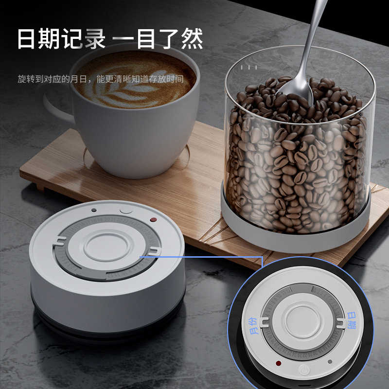 Electric Vacuum Coffee Beans G - đánh giá và giá Coffee Tea Sugar Canister Set