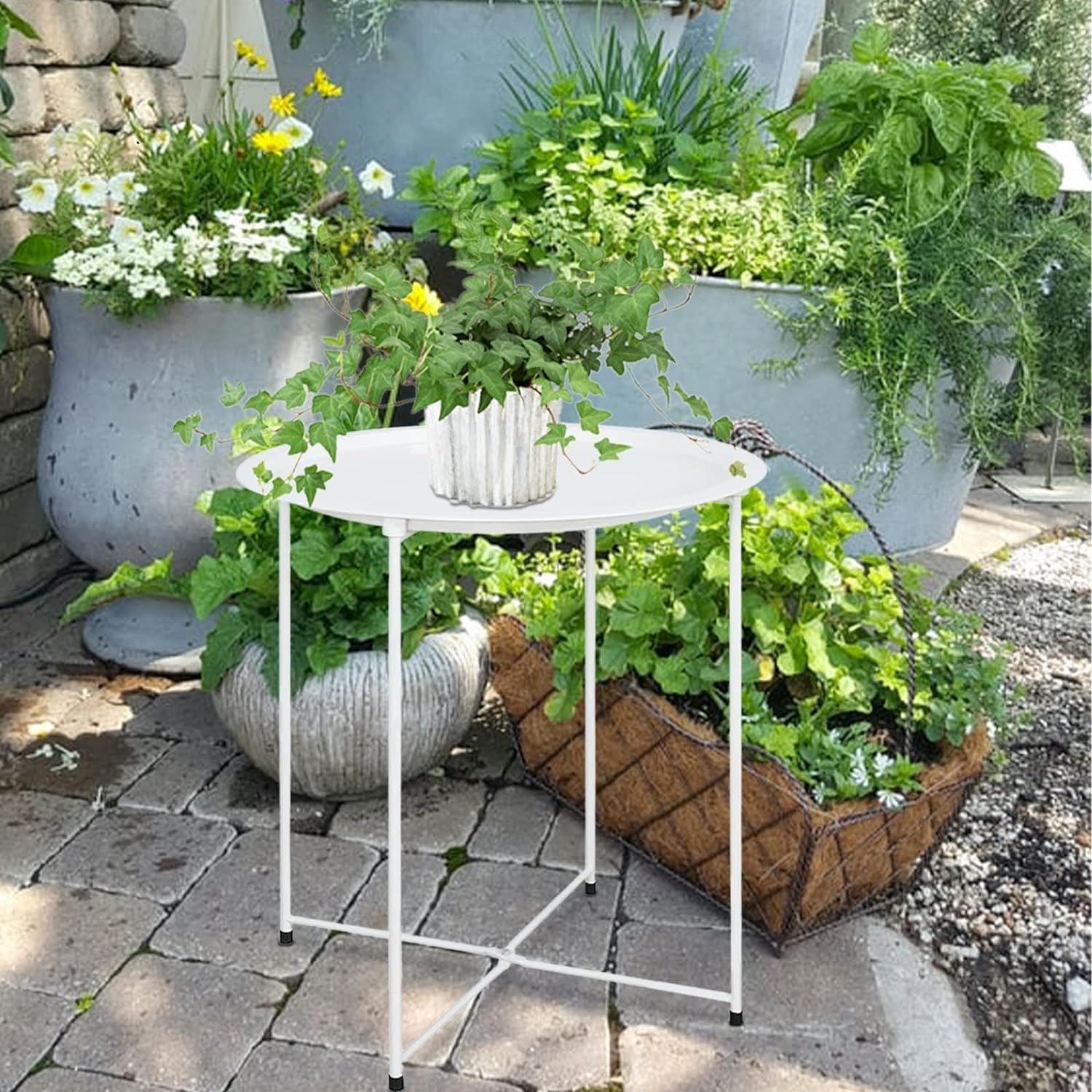 Round Side Table Coffee and Te - đánh giá và giá Coffee X Tea