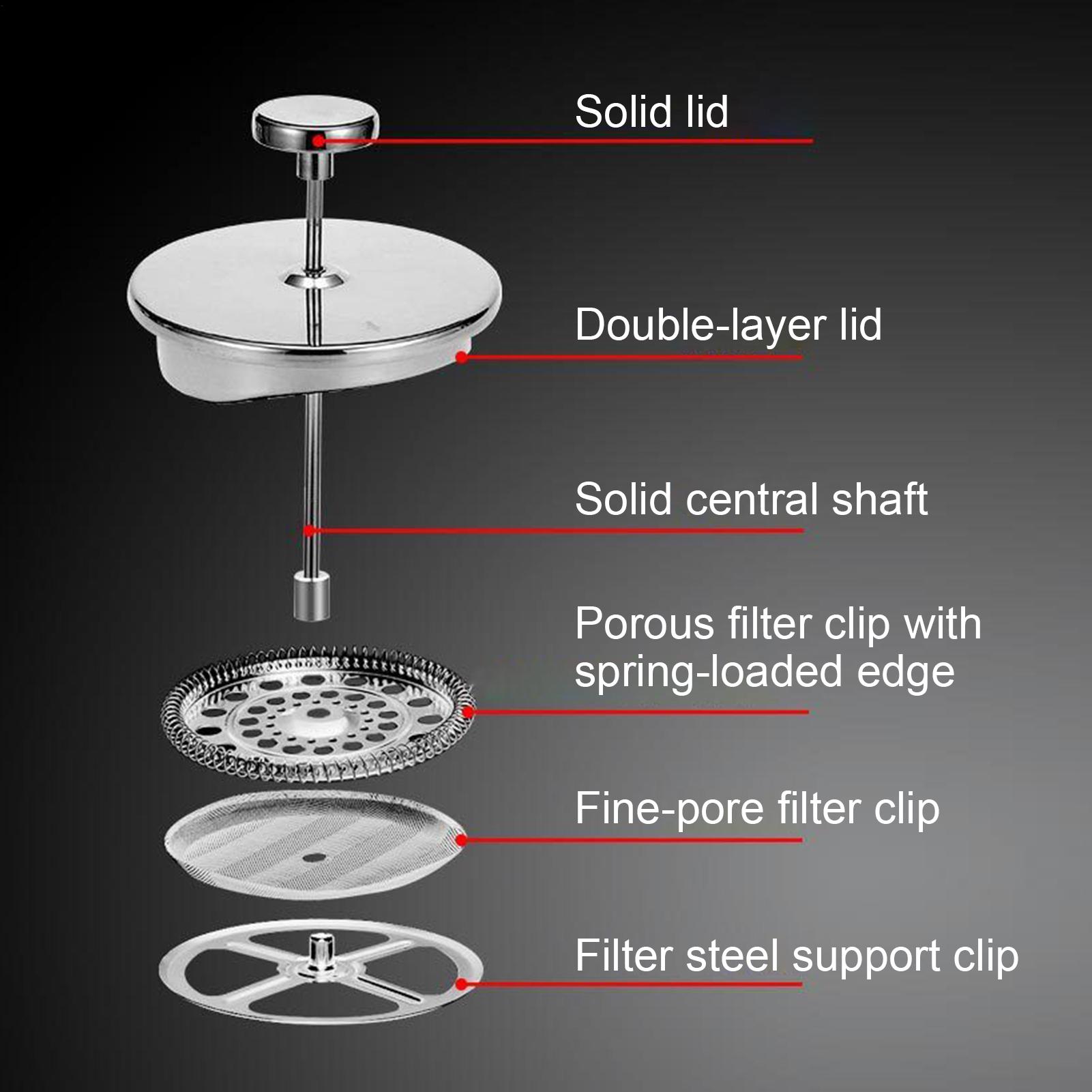 Coffee Maker Press Pot Non-Sli - đánh giá và giá Coffee Tea Pots
