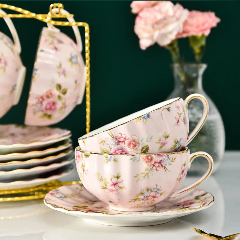3PCS/Sets Pastoral style Flowe - đánh giá và giá Coffee Tea Flower