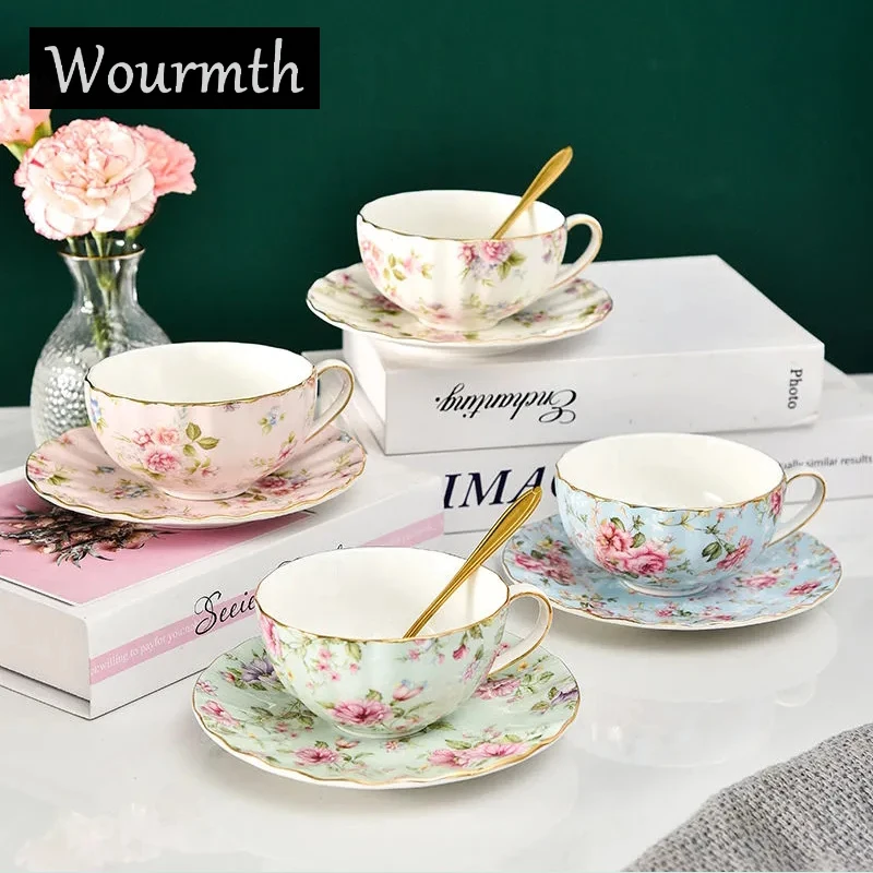 3PCS/Sets Pastoral style Flowe - đánh giá và giá Coffee Tea Flower