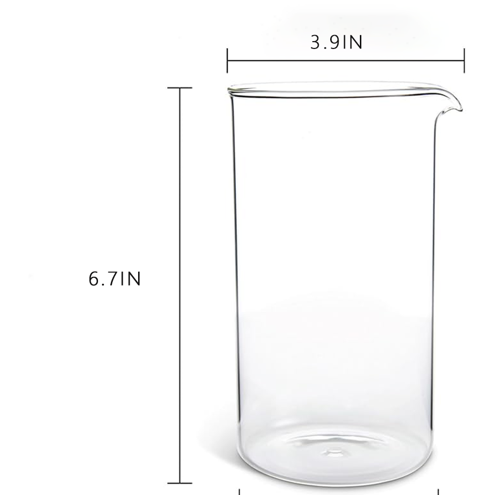 Borosilicate 3.3 Glass Univers - đánh giá và giá Coffee Tea Replacement