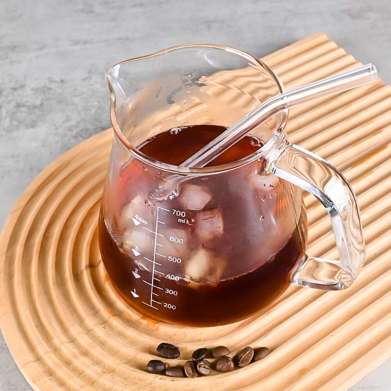 New High Borosilicate 700ml  G - đánh giá và giá Coffee Tea Pots