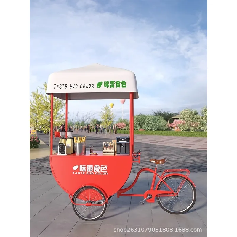 Outdoor Mobile Food Cart Snack - đánh giá và giá Coffee Tea