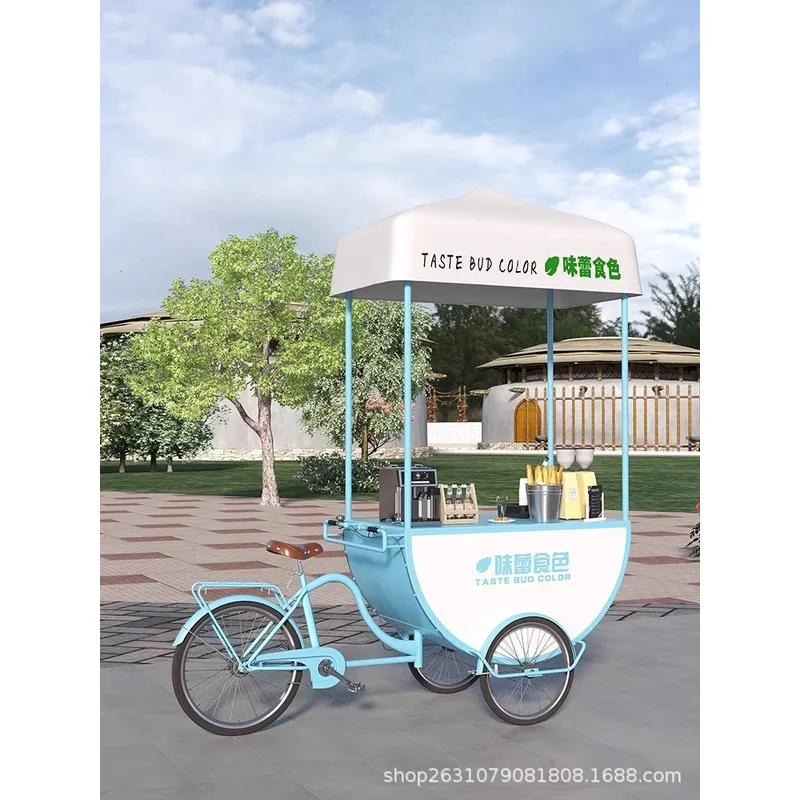 Outdoor Mobile Food Cart Snack - đánh giá và giá Coffee Tea