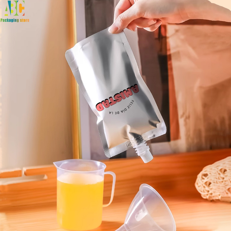 Aluminum Foil Spout Bag with C - đánh giá và giá Coffee Tea Flower