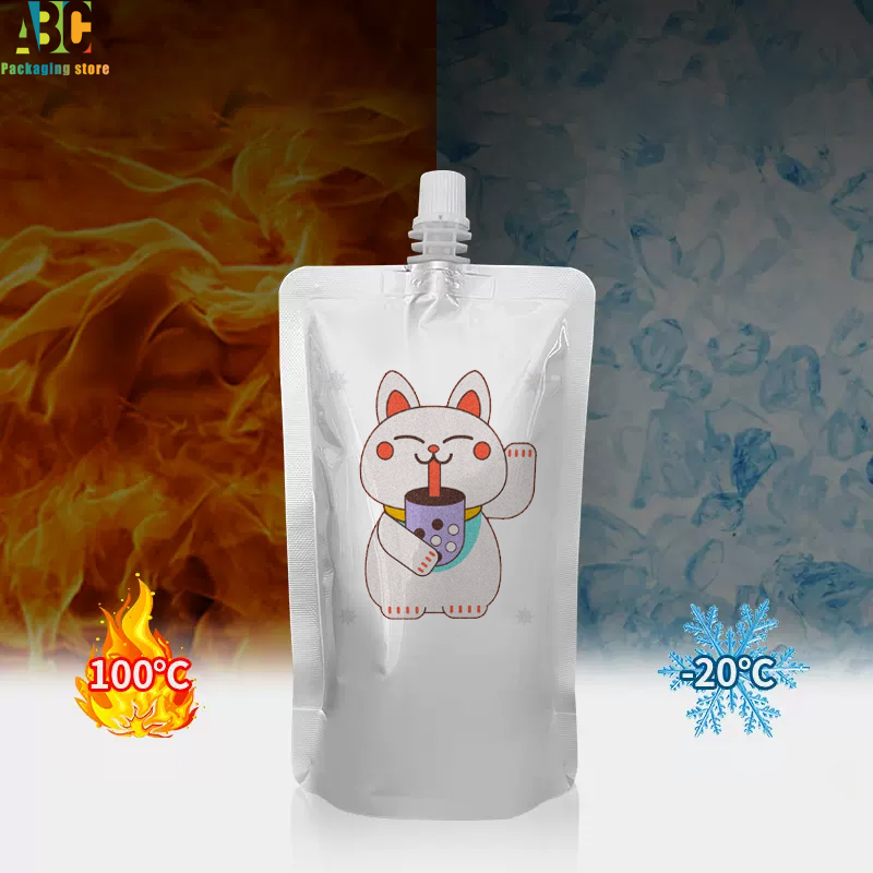Aluminum Foil Spout Bag with C - đánh giá và giá Coffee Tea Flower