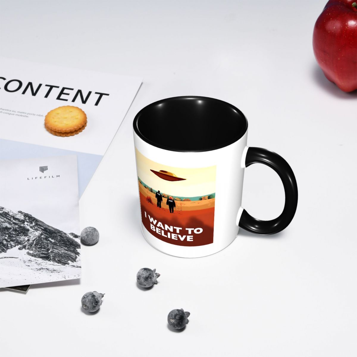 The X Files I Want To Believe  - đánh giá và giá Coffee X Tea