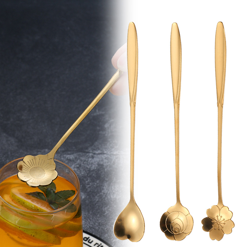 Stainless Steel Cherry Rose Fl - đánh giá và giá Coffee Tea Flower