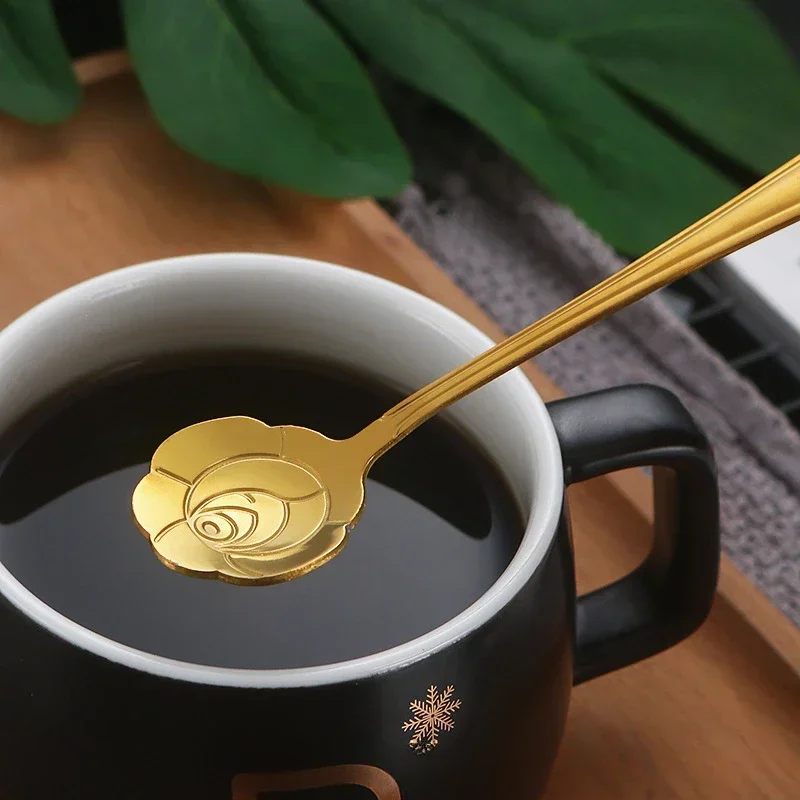 Stainless Steel Cherry Rose Fl - đánh giá và giá Coffee Tea Flower