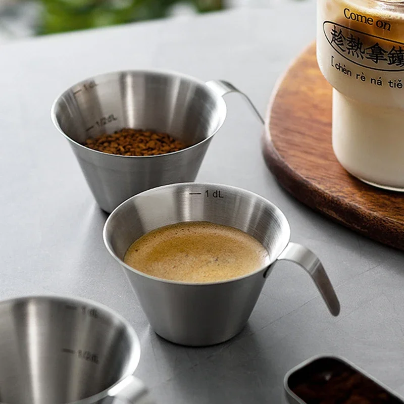 100ml Measuring Cup Stainless  - đánh giá và giá Barista Milk Jug