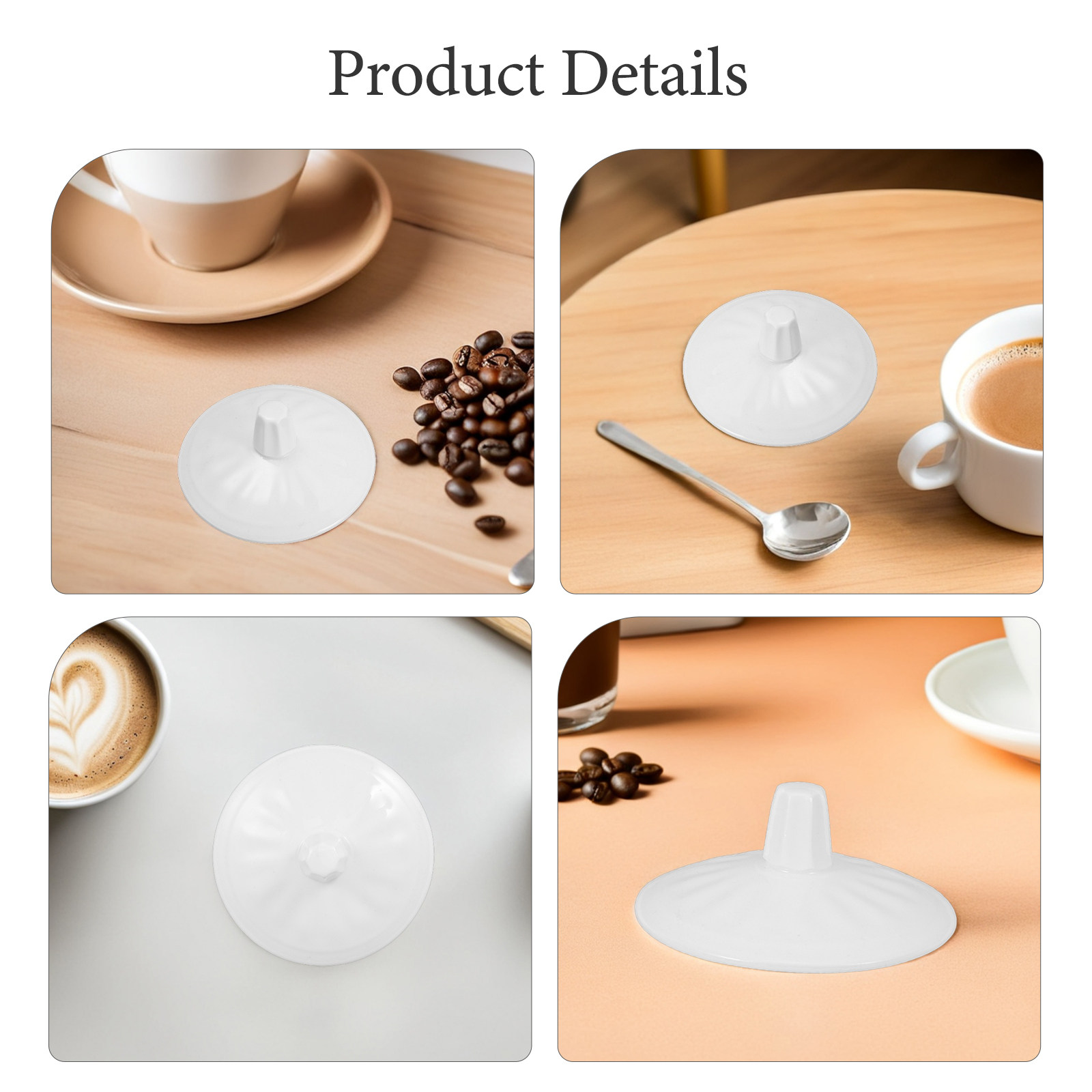 2Pcs Porcelain Mug Lid Replace - đánh giá và giá Coffee Tea Replacement