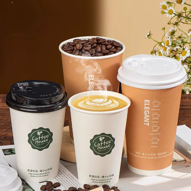 LOGO Custom Thickened Disposab - đánh giá và giá Coffee Tea Flower