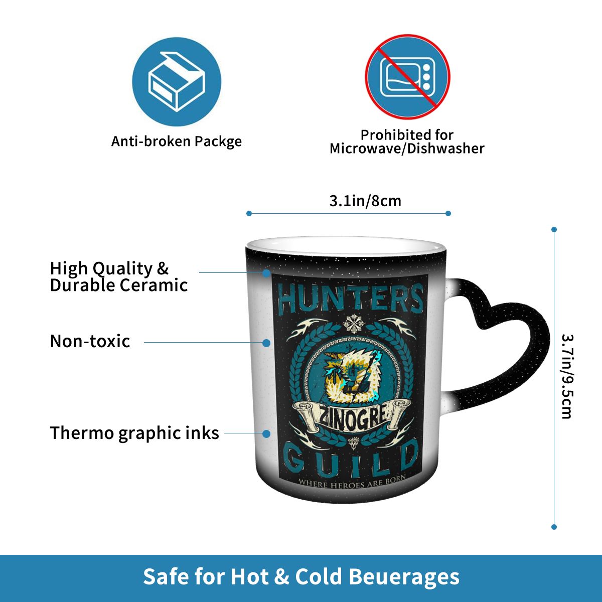 Monster Hunter World  Mug Funn - đánh giá và giá Coffee Tea World