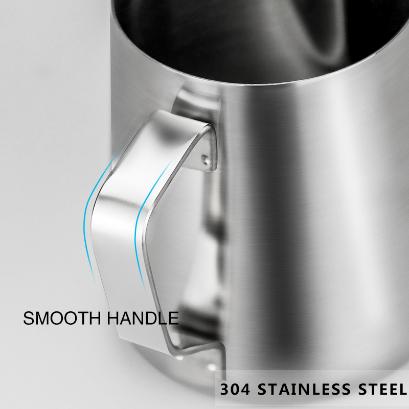 Milk Frother Jug Stainless Ste - đánh giá và giá Barista Milk Jug