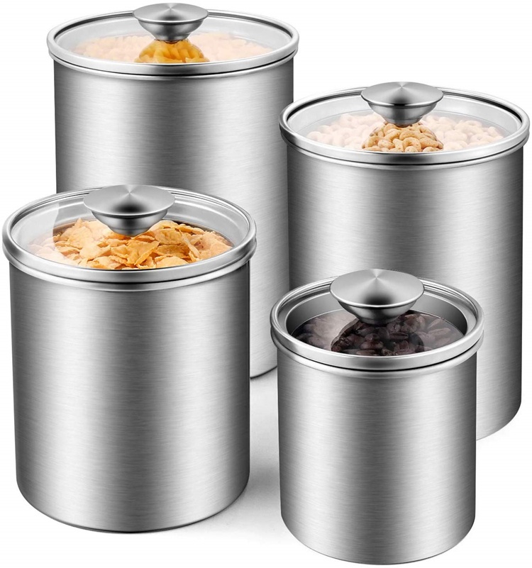 Food Storage Containers Tea Co - đánh giá và giá Coffee Tea Sugar Canister Set