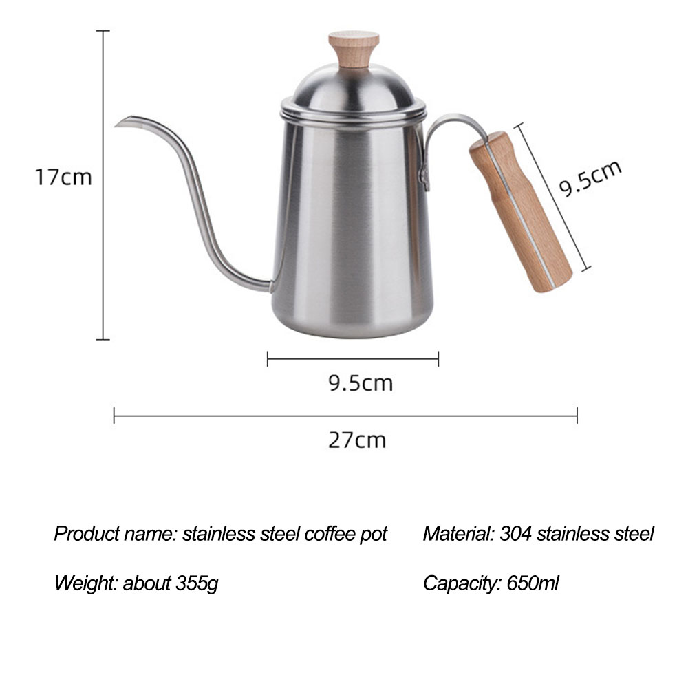 Pour Over Coffee Kettle Goosen - đánh giá và giá Coffee Tea Pots