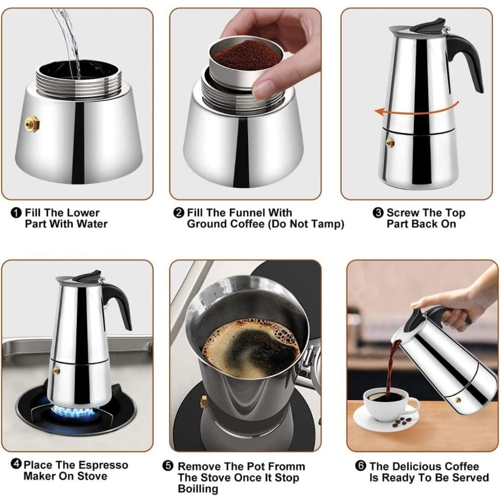 Mocha Coffee Pots Stainless St - đánh giá và giá Coffee Tea Pots