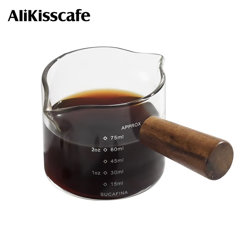 Espresso Cup Coffee Measuring  - đánh giá và giá Barista Milk Jug