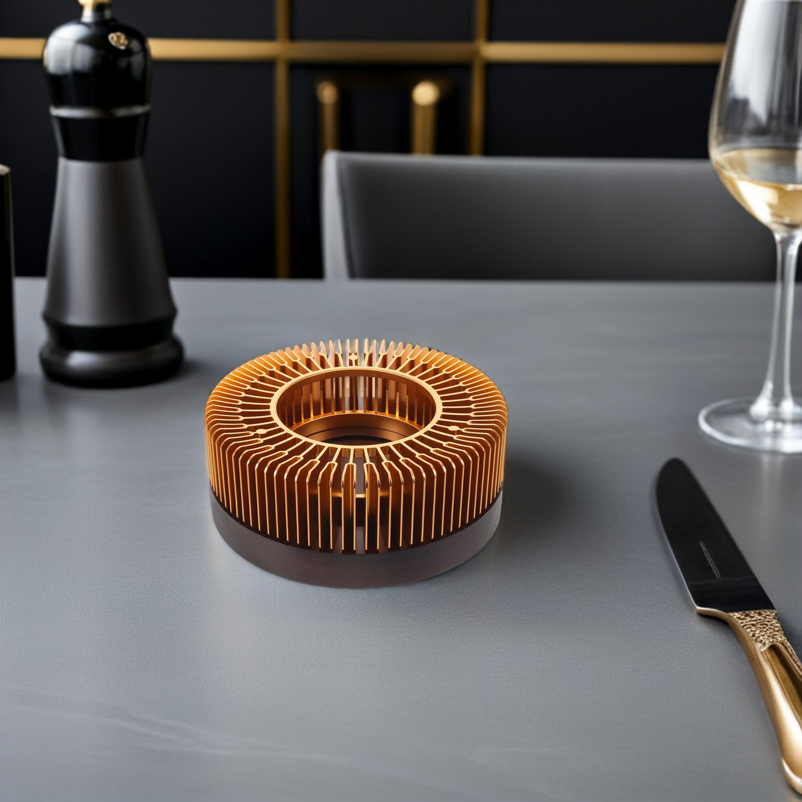 Gold Tea Pot Warmer Heater Alu - đánh giá và giá Coffee Tea Station