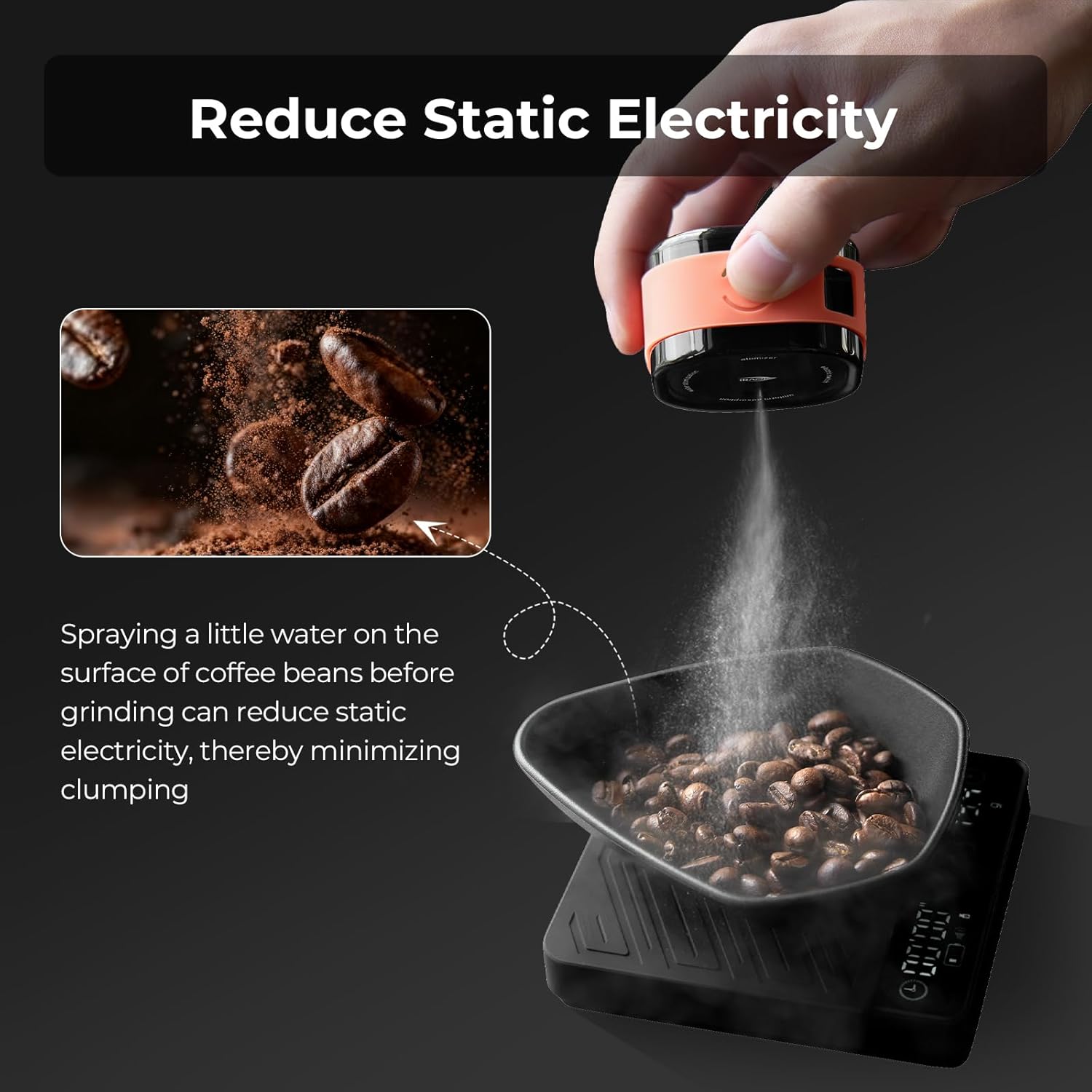 IKAPE Coffee Bean Atomizer,20m - đánh giá và giá Moka Pot Stove