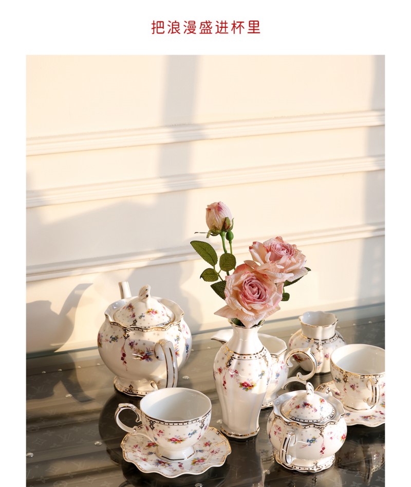 Flowering Shrubs Tea Cups and  - đánh giá và giá Coffee Tea Flower