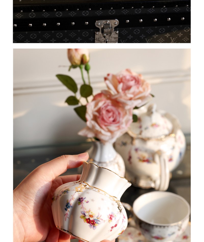 Flowering Shrubs Tea Cups and  - đánh giá và giá Coffee Tea Flower
